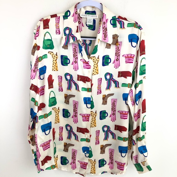 Novelty print blouse Clearance